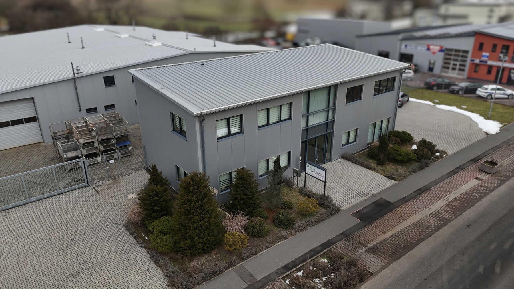Firmensitz der A/S Sauer Hydraulik GmbH in der Frankenstraße 1c, Karlstein am Main